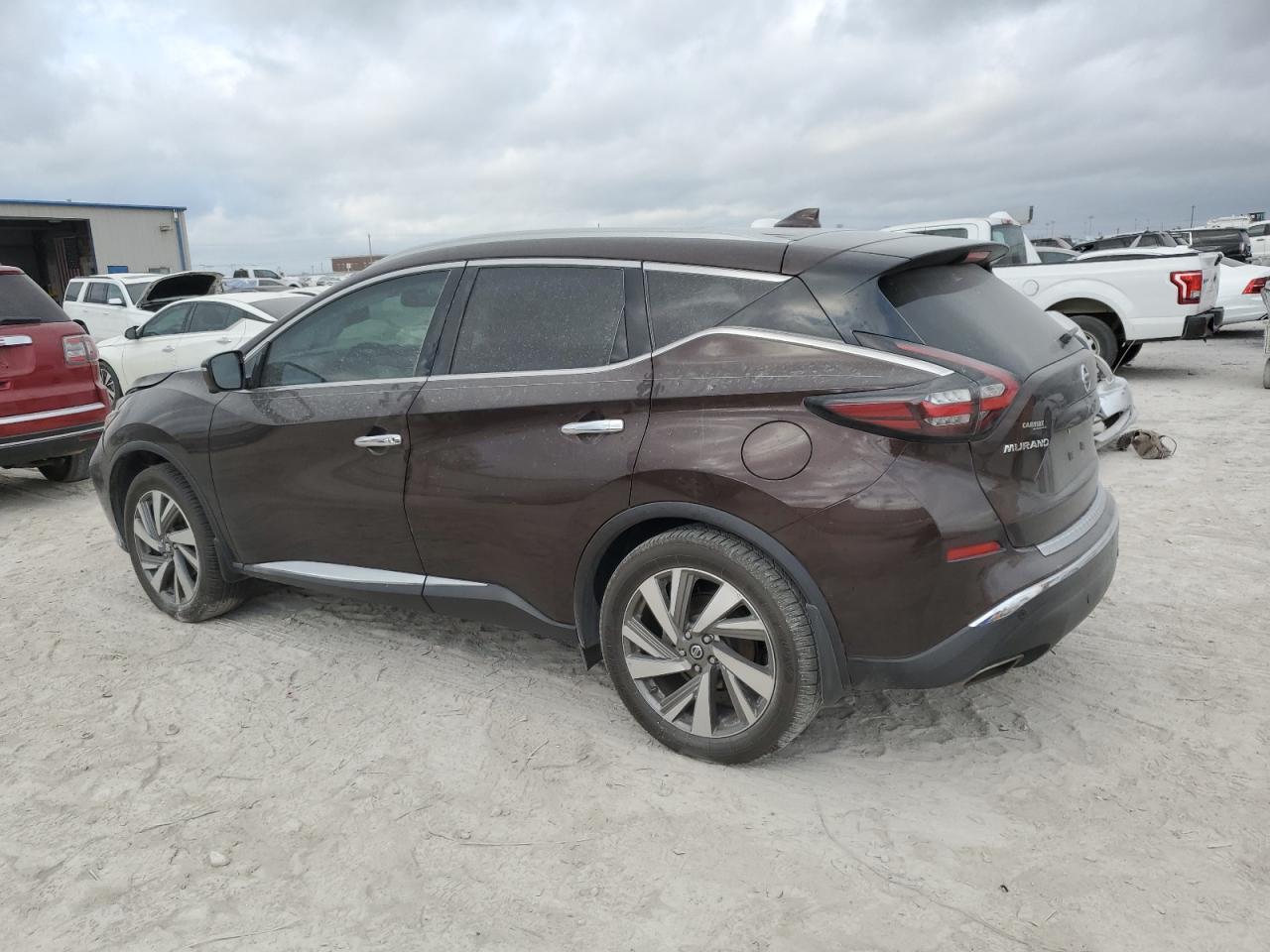 2019 Nissan Murano VIN 5N1AZ2MJ4KN164958 Copart auction photo, front end damage thumbnail 2