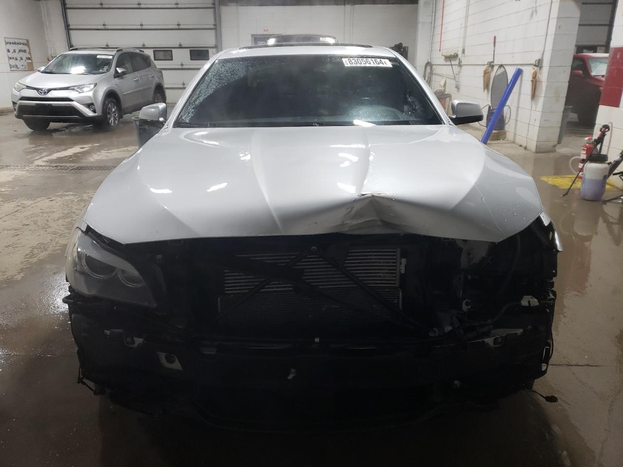 2013 BMW 5er VIN WBAFU9C56DDY72558 Copart auction photo, front end damage thumbnail 5