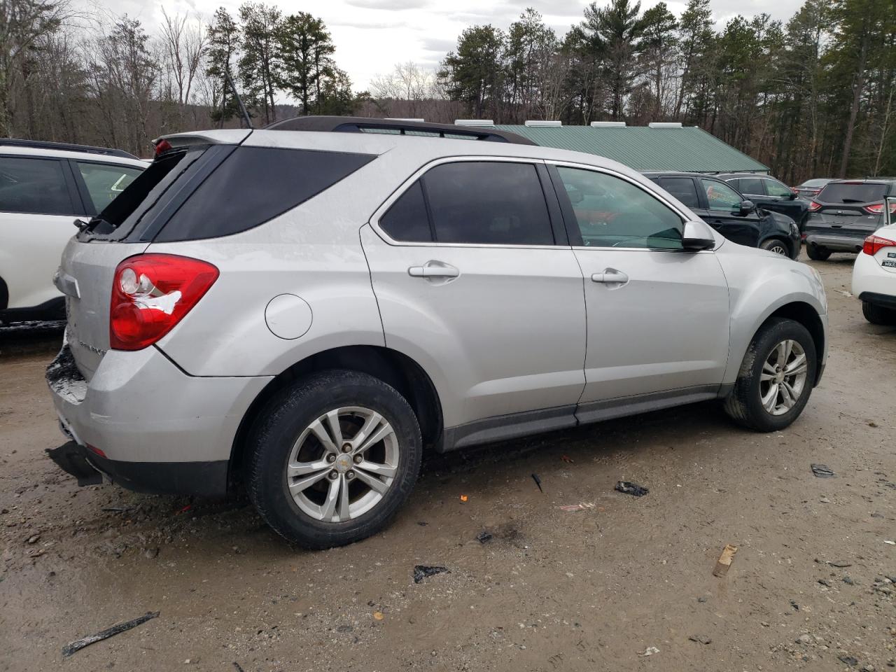 2014 Chevrolet Equinox VIN 2GNFLFEK8E6138258 Copart auction photo, burn / rear end damage thumbnail 3