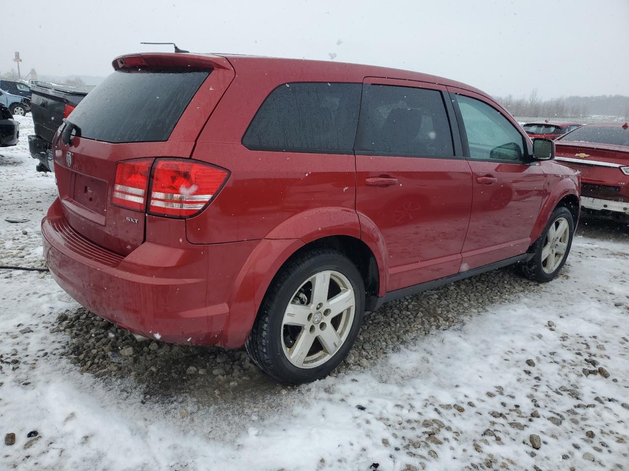 2009 Dodge Journey VIN 3D4GG57V09T142666 Copart auction photo, front end damage thumbnail 3