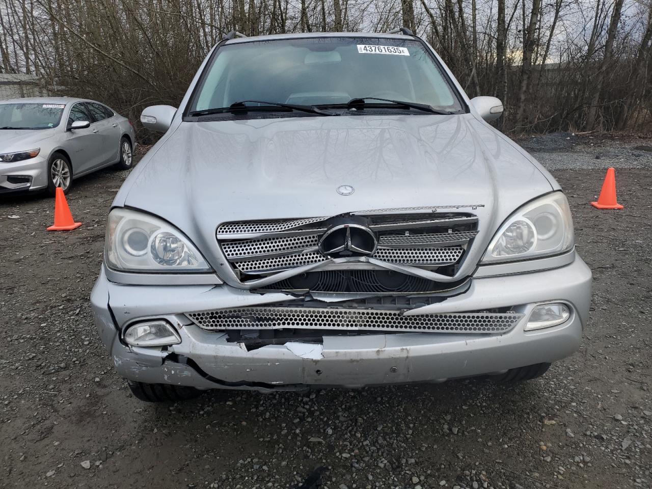 2005 Mercedes-Benz M-klasse VIN 4JGAB57E35A541490 Copart auction photo, front end damage thumbnail 5