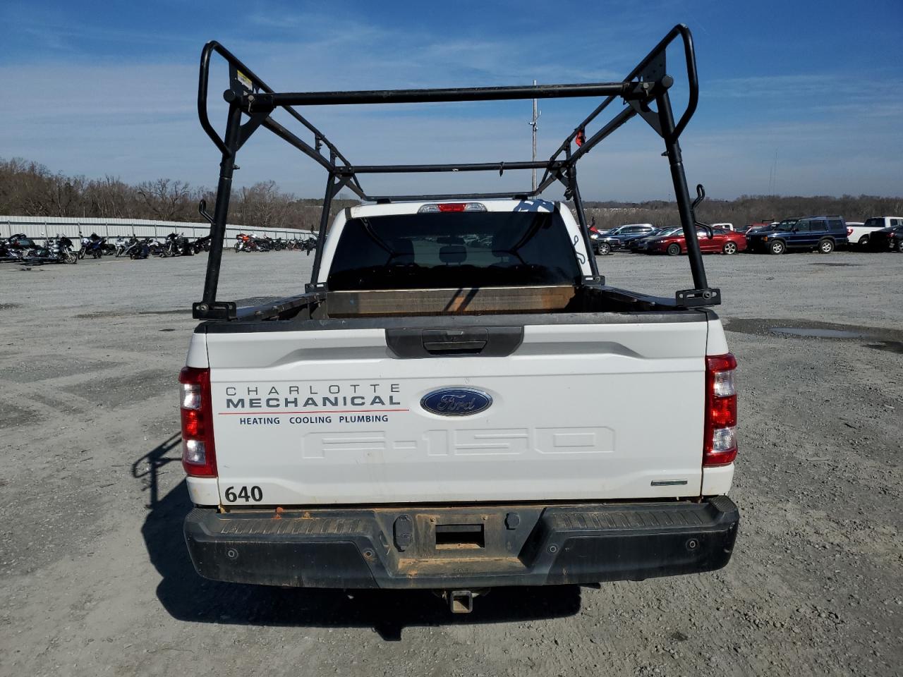 2021 Ford F-150 VIN 1FTEW1CP3MFB03189 Copart auction photo, front end / side damage thumbnail 6