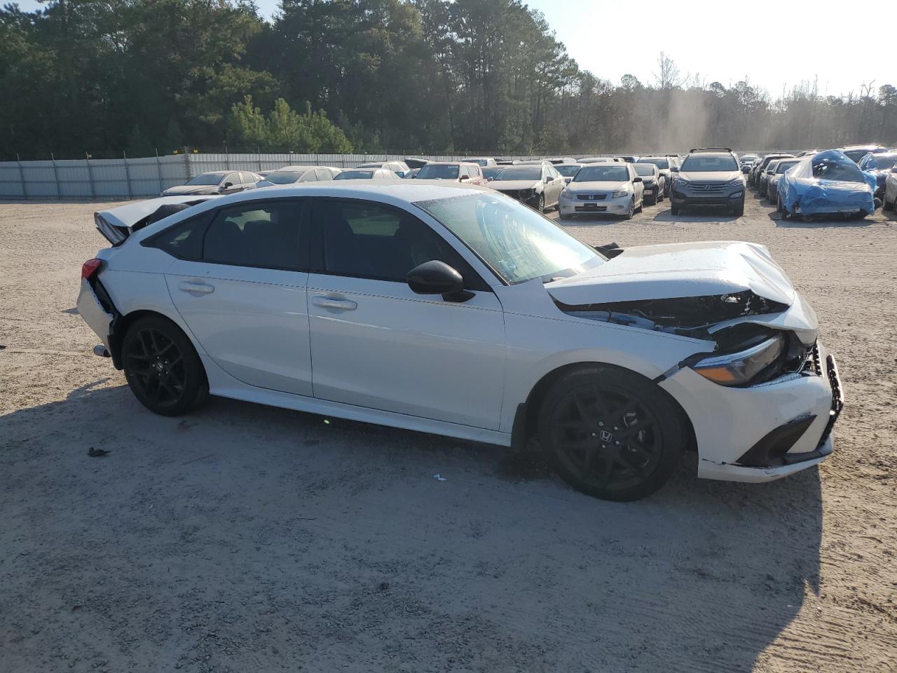 2024 Honda Civic VIN 2HGFE2F56RH583131 Copart auction photo, front end damage thumbnail 4