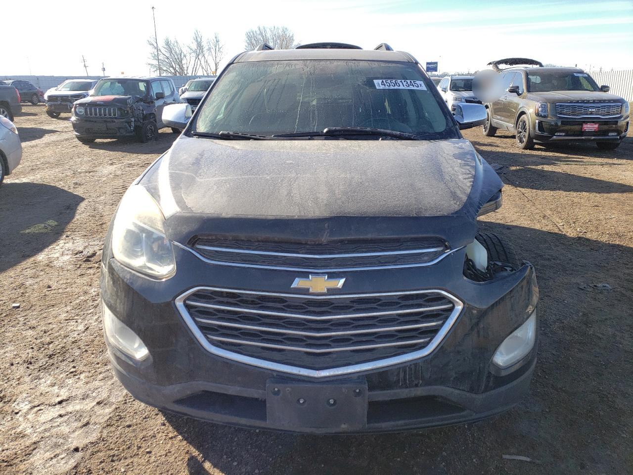 2016 Chevrolet Equinox VIN 2GNFLGE35G6170232 Copart auction photo, all over damage thumbnail 5