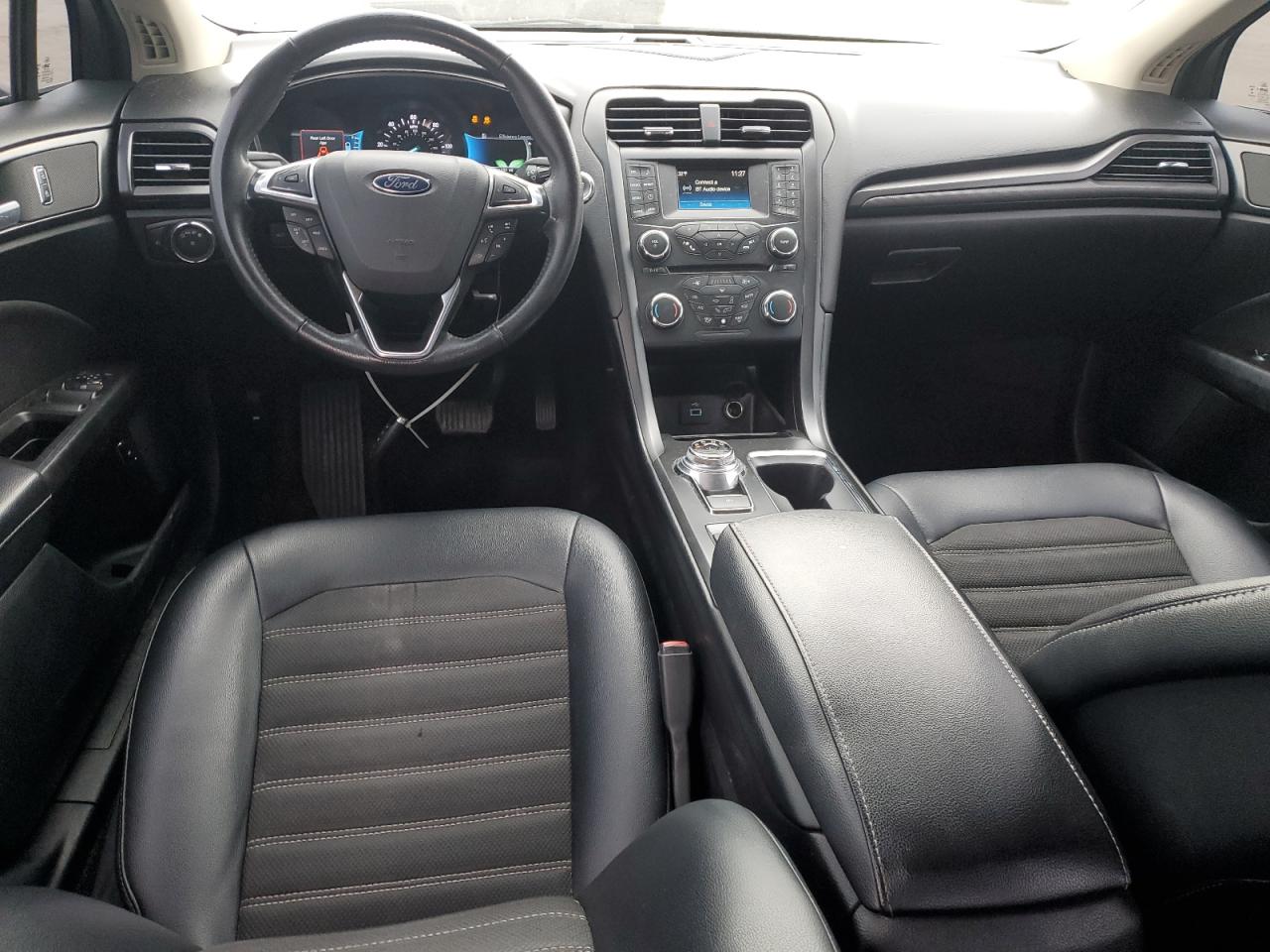 2018 Ford Fusion VIN 3FA6P0LU1JR116075 Copart auction photo, rear end damage thumbnail 8