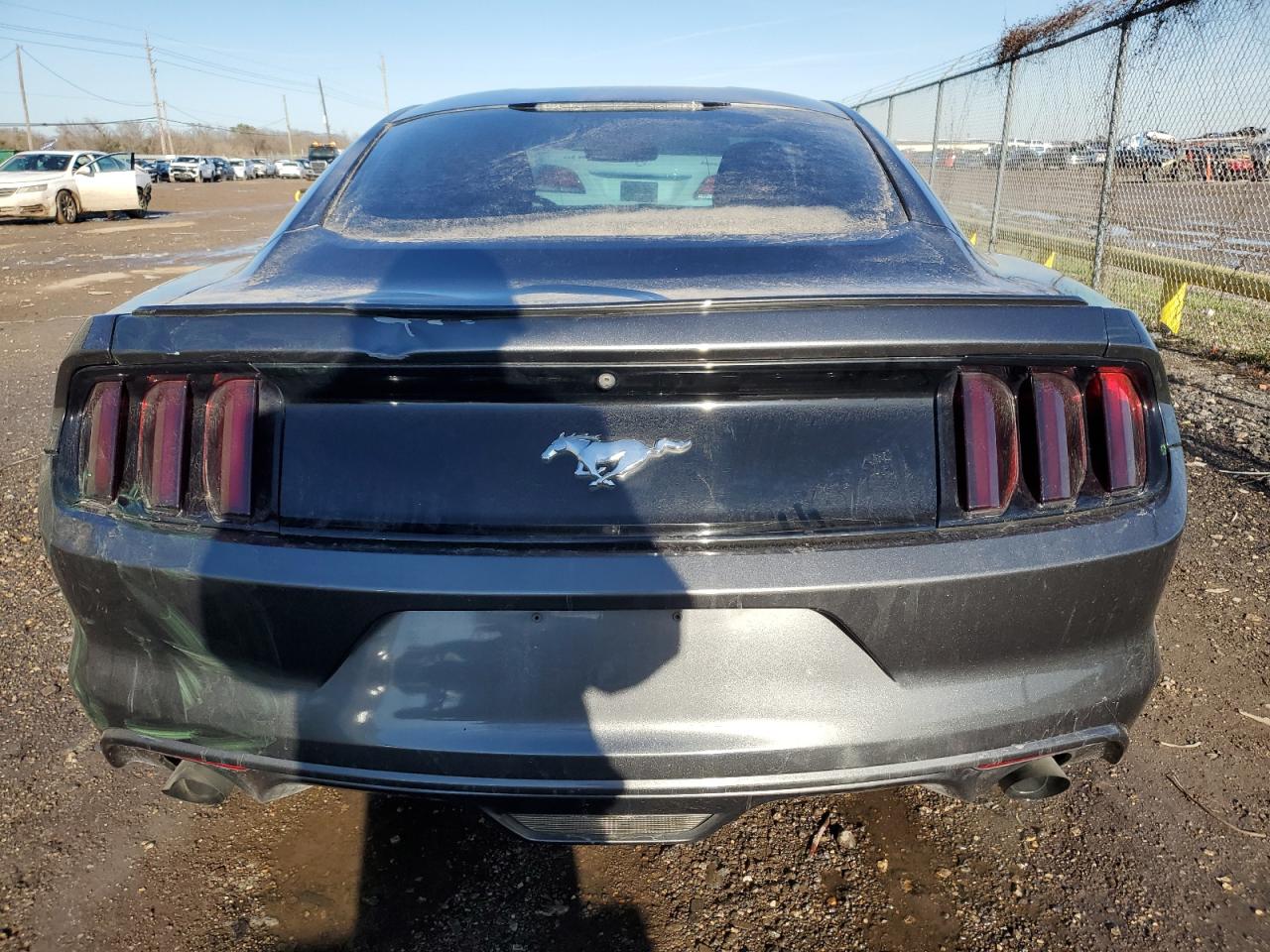 2017 Ford Mustang VIN 1FA6P8TH8H5256610 Copart auction photo, front end / rear end damage thumbnail 6