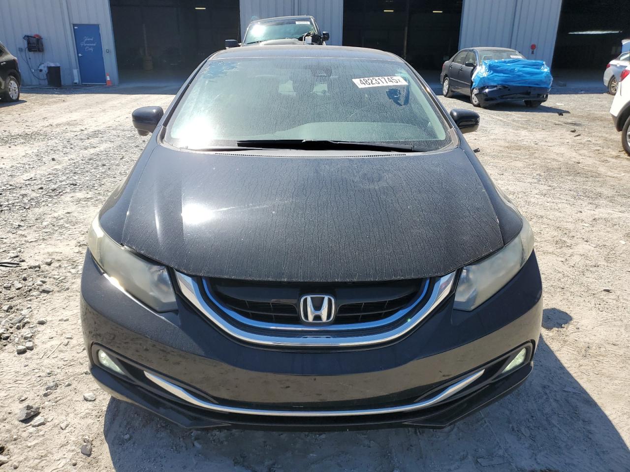 2015 Honda Civic VIN 19XFB4F35FE202006 Copart auction photo, rear end damage thumbnail 5