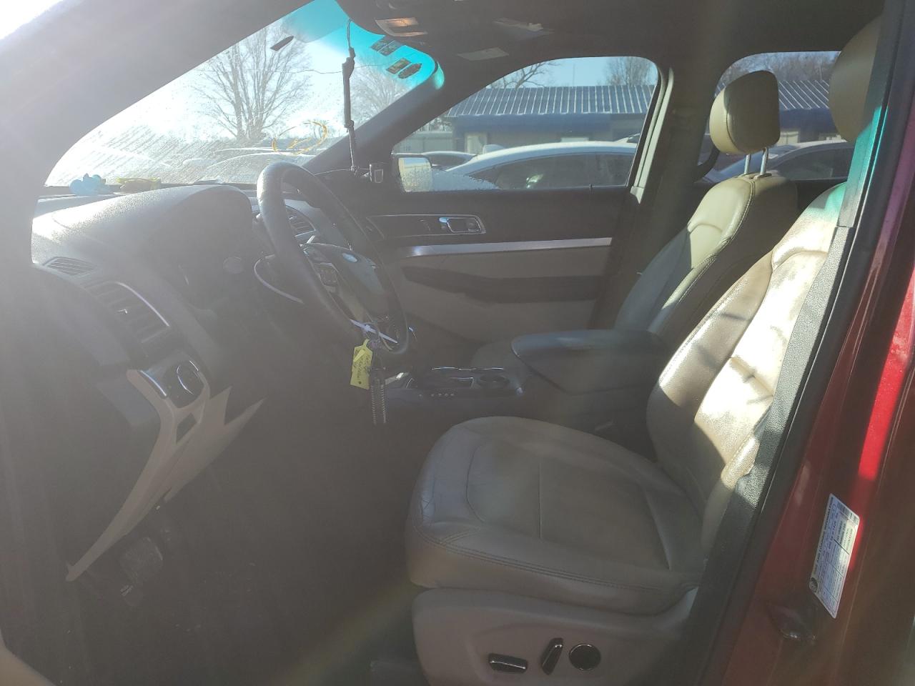 2017 Ford Explorer VIN 1FM5K7D82HGA75077 Copart auction photo, front end damage thumbnail 7