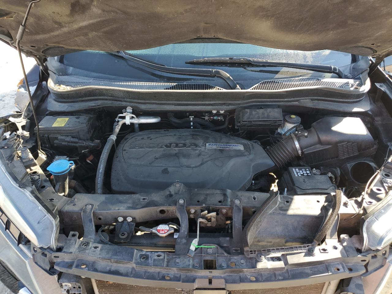 2017 Honda Pilot VIN 5FNYF6H92HB096458 Copart auction photo, front end damage thumbnail 12