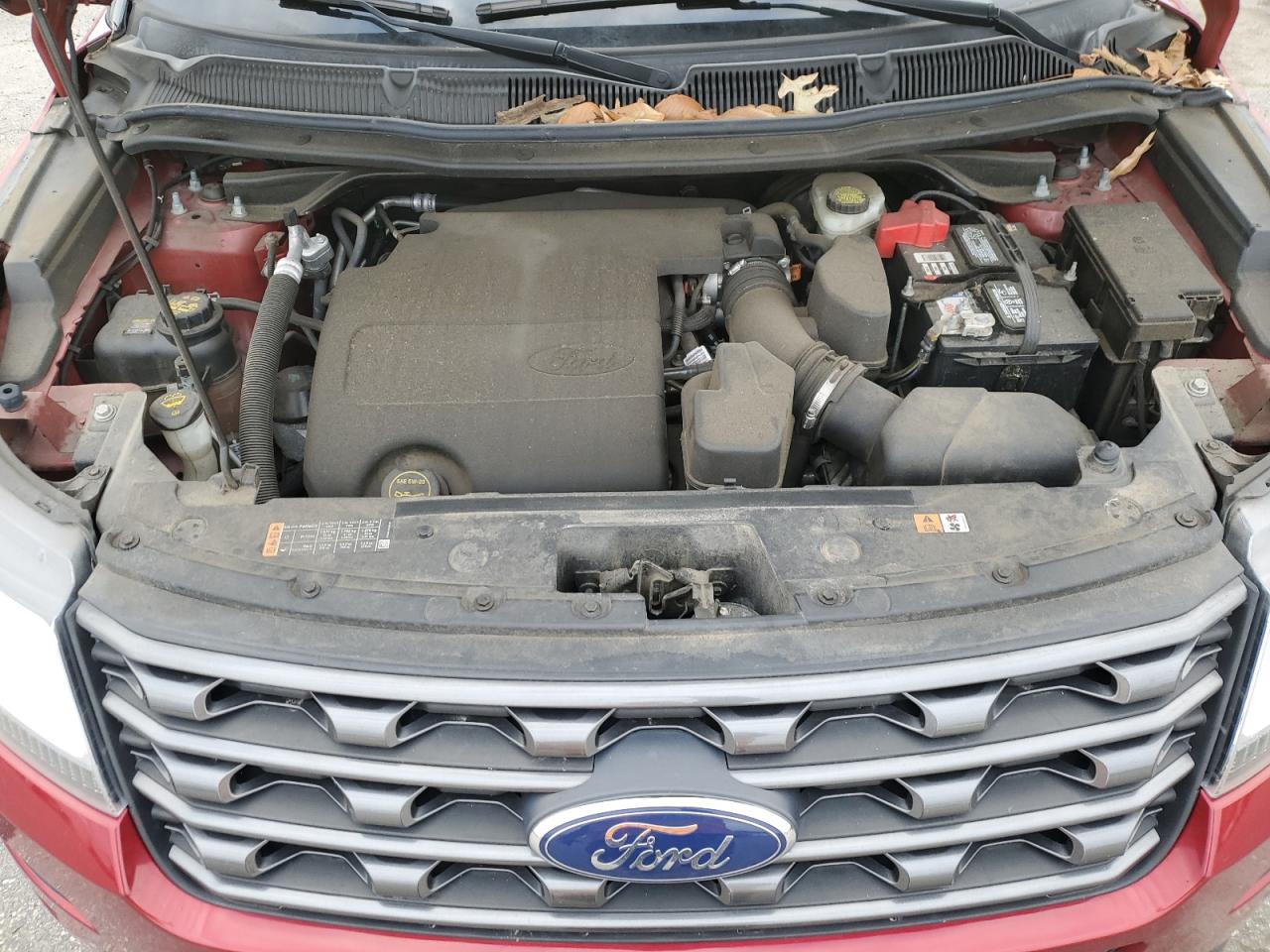 2017 Ford Explorer VIN 1FM5K8D80HGD76226 Copart auction photo, rear end damage thumbnail 12