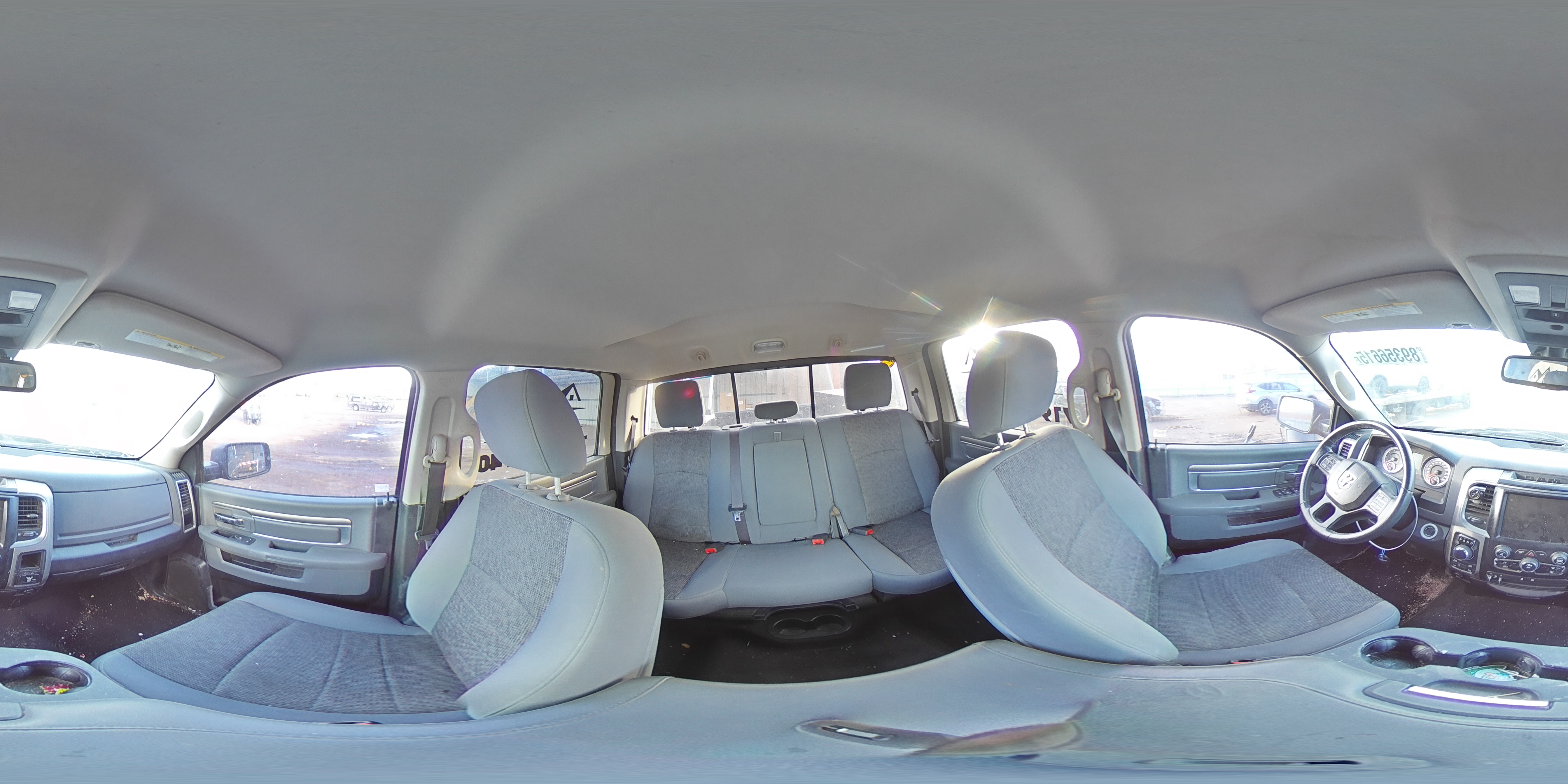 2015 RAM 1500 VIN 1C6RR7TT8FS746261 Copart auction photo, front end damage thumbnail 13