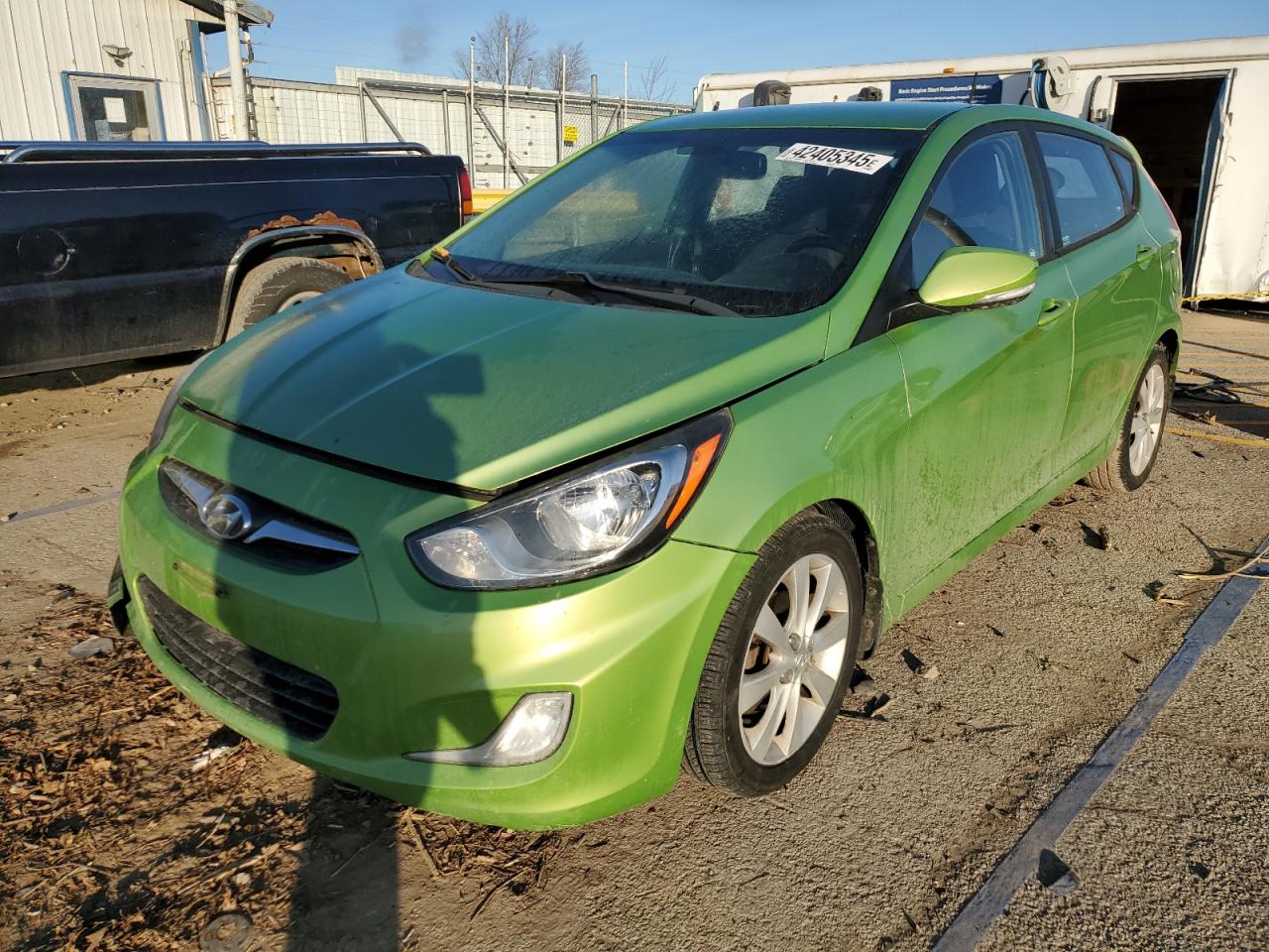 2013 Hyundai Accent VIN KMHCU5AE8DU091845