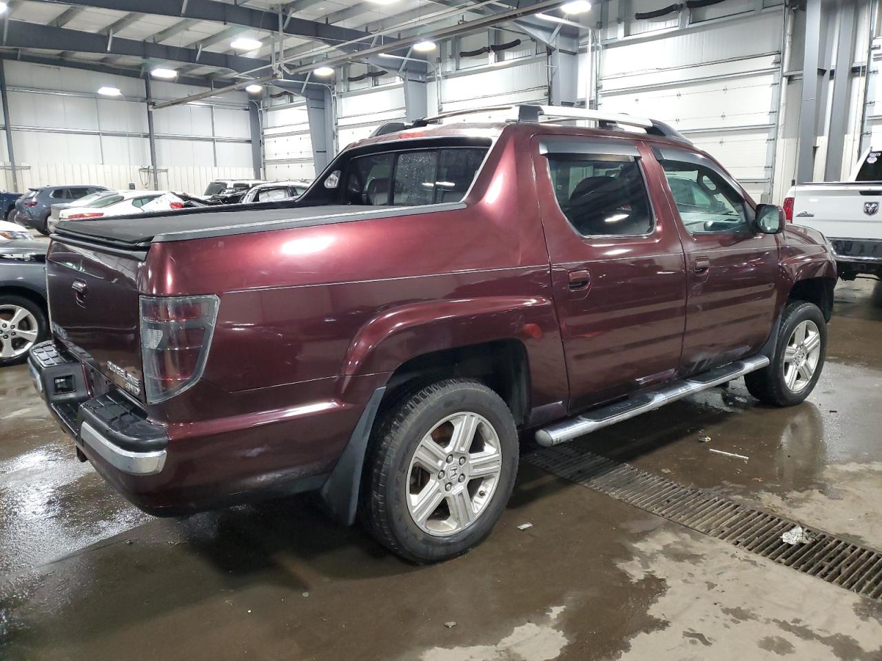 2010 Honda Ridgeline VIN 5FPYK1F59AB002068 Copart auction photo, front end damage thumbnail 3