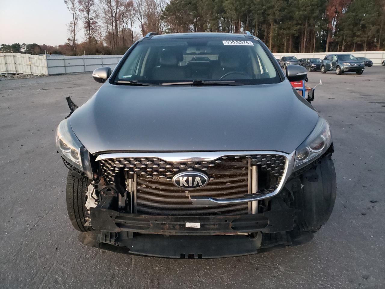 2017 KIA Sorento VIN 5XYPKDA56HG261116 Copart auction photo, front end damage thumbnail 5