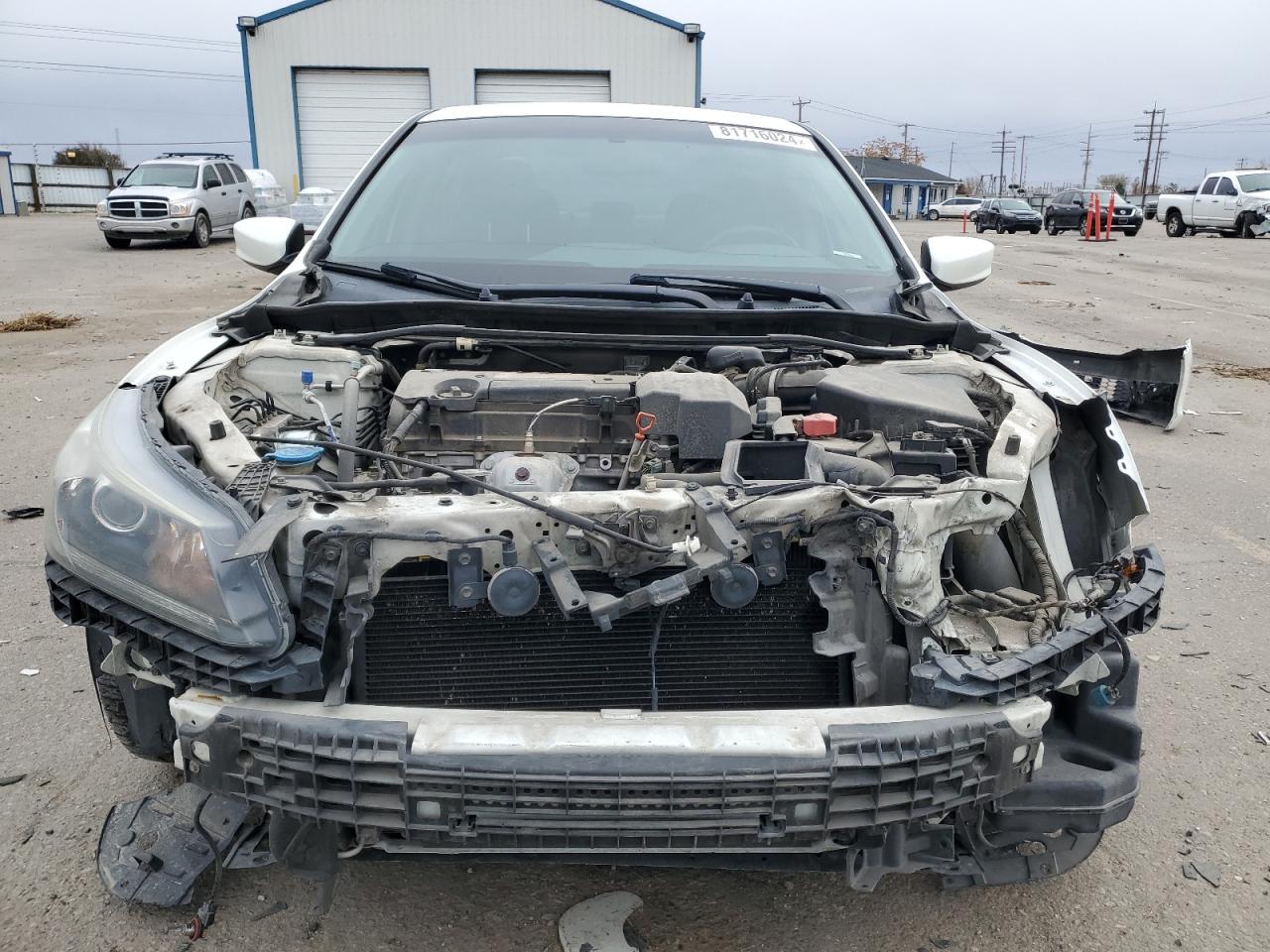 2013 Honda Accord VIN 1HGCR2F58DA274307 Copart auction photo, front end damage thumbnail 5