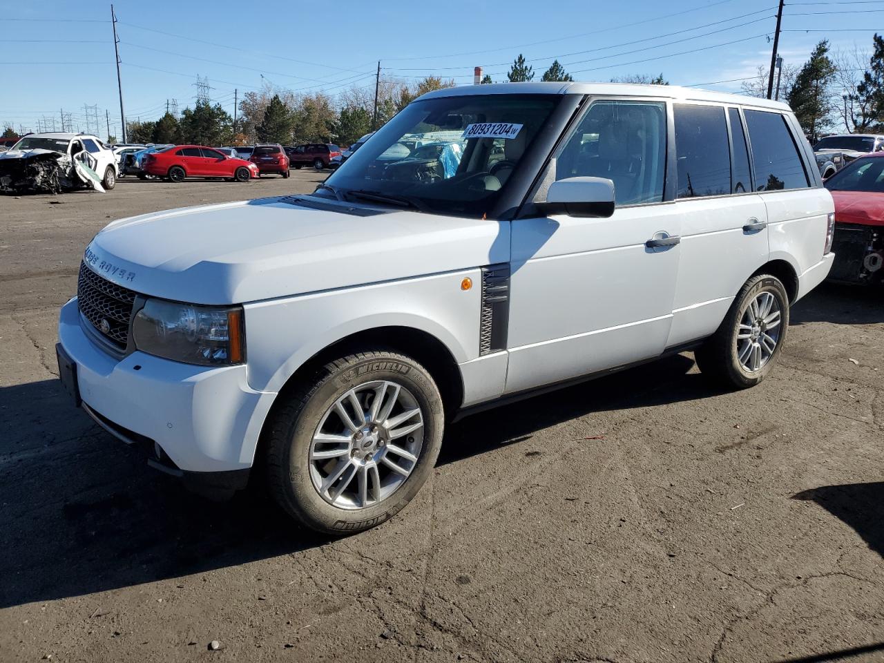 2011 Land Rover Range Rover VIN SALME1D46BA343990