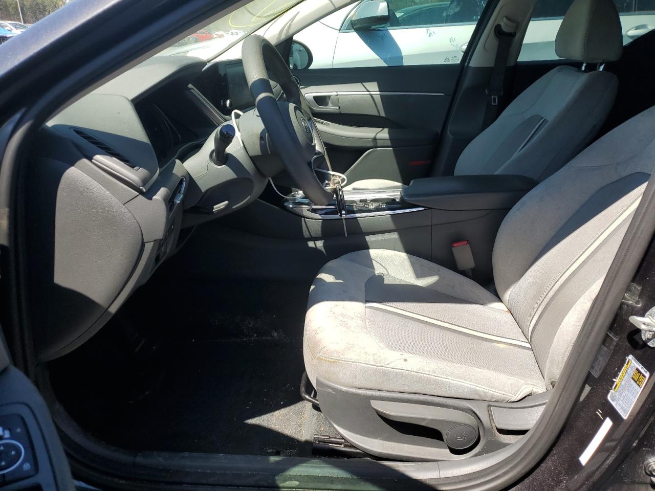 2021 Hyundai Sonata VIN 5NPEG4JA7MH101982 Copart auction photo, front end / rear end damage thumbnail 7