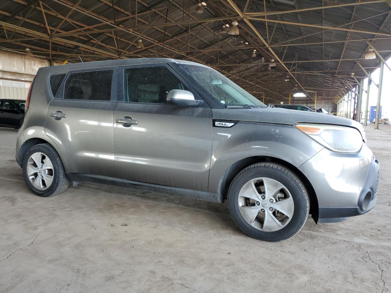 2015 KIA Soul VIN KNDJN2A23F7169981 Copart auction photo, front end damage thumbnail 4