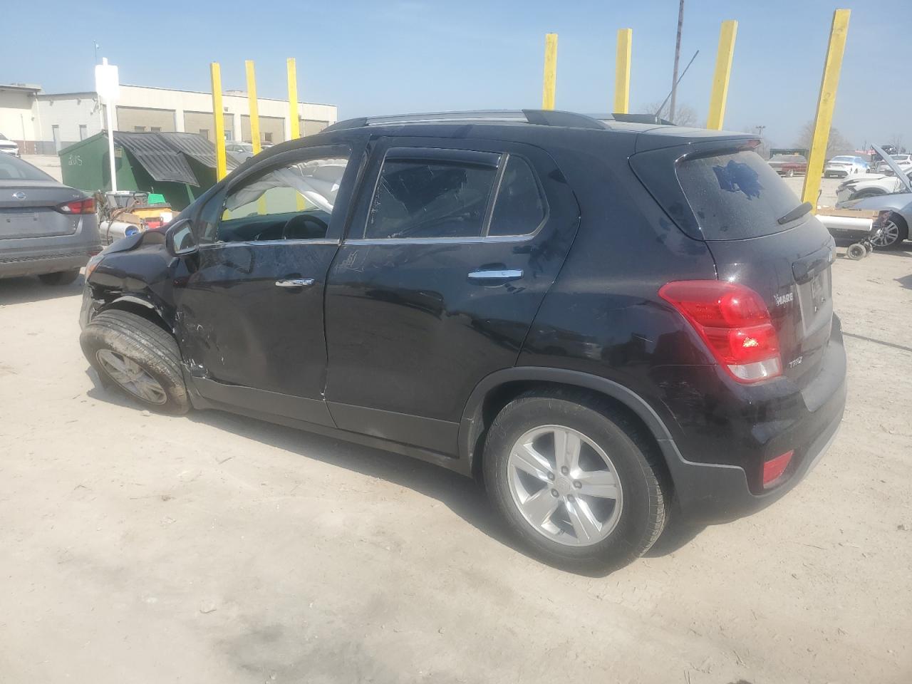 2017 Chevrolet Trax VIN 3GNCJLSB7HL193568 Copart auction photo, front end / undercarriage damage thumbnail 2