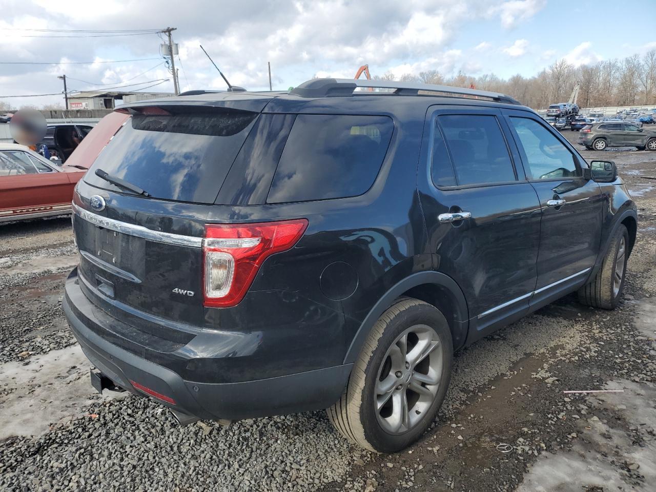 2013 Ford Explorer VIN 1FM5K8F80DGB50582 Copart auction photo, mechanical damage thumbnail 3