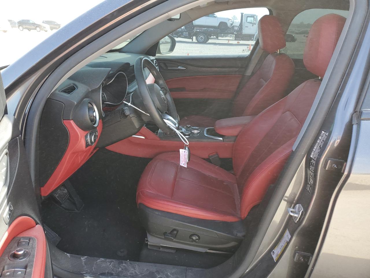 2021 Alfa Romeo Stelvio VIN ZASPAJAN2M7D17147 Copart auction photo, rear end / undercarriage damage thumbnail 7