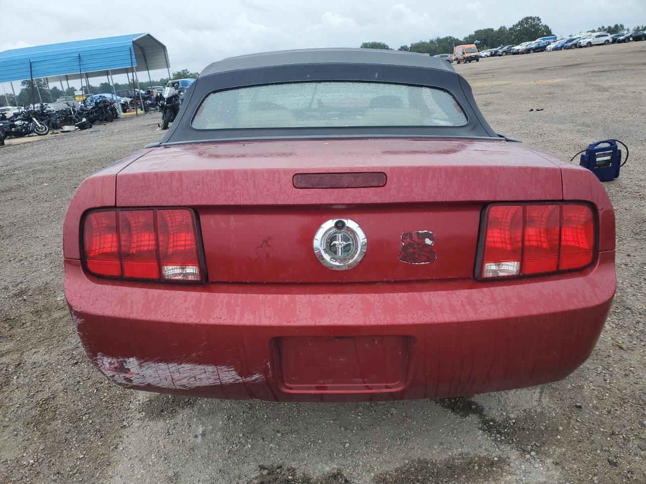 2005 Ford Mustang VIN 1ZVFT84NX55199880 Copart auction photo, all over damage thumbnail 6