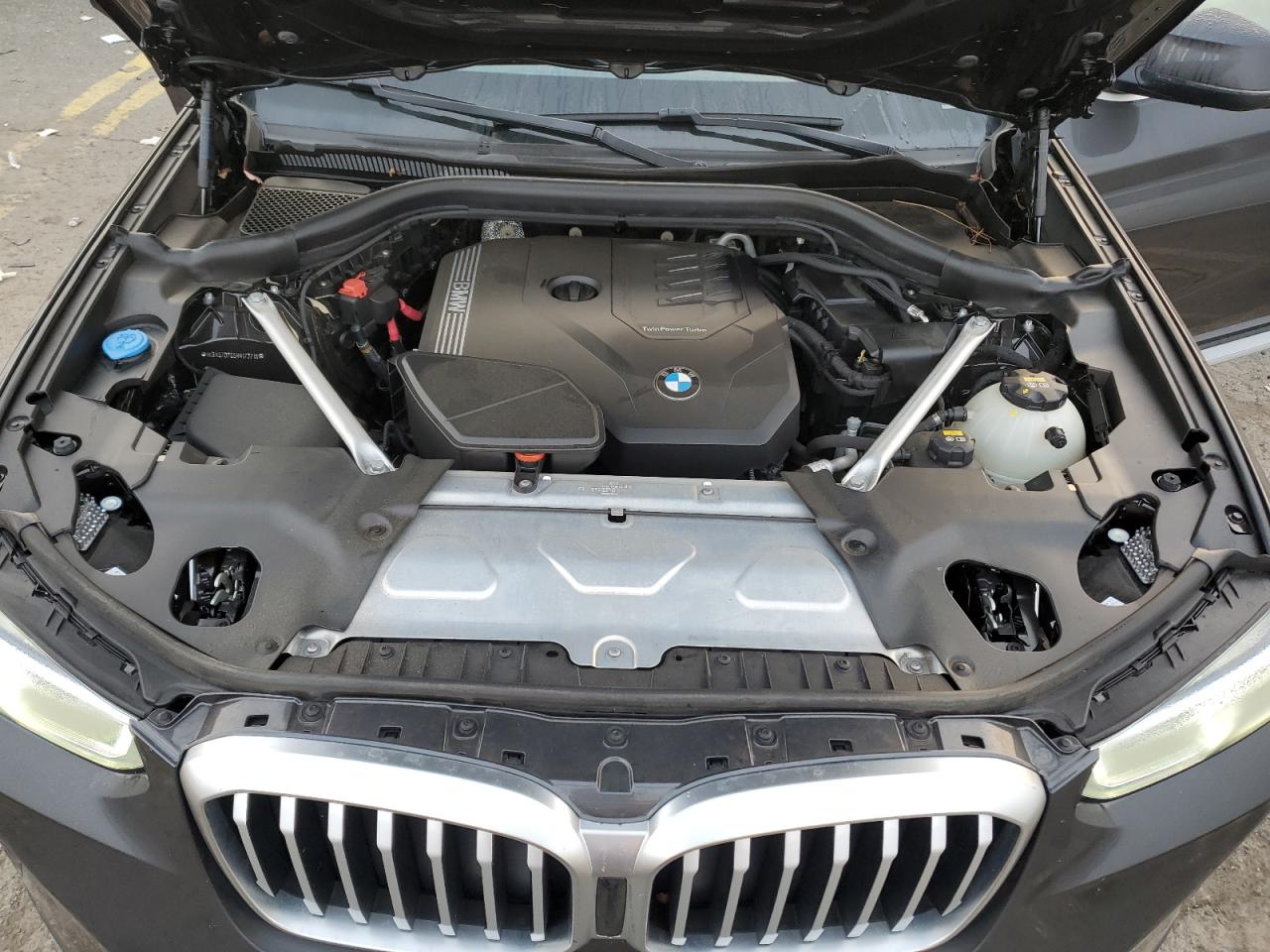 2022 BMW X3 VIN WBX57DP05NN172715 Copart auction photo, rear end / undercarriage damage thumbnail 12
