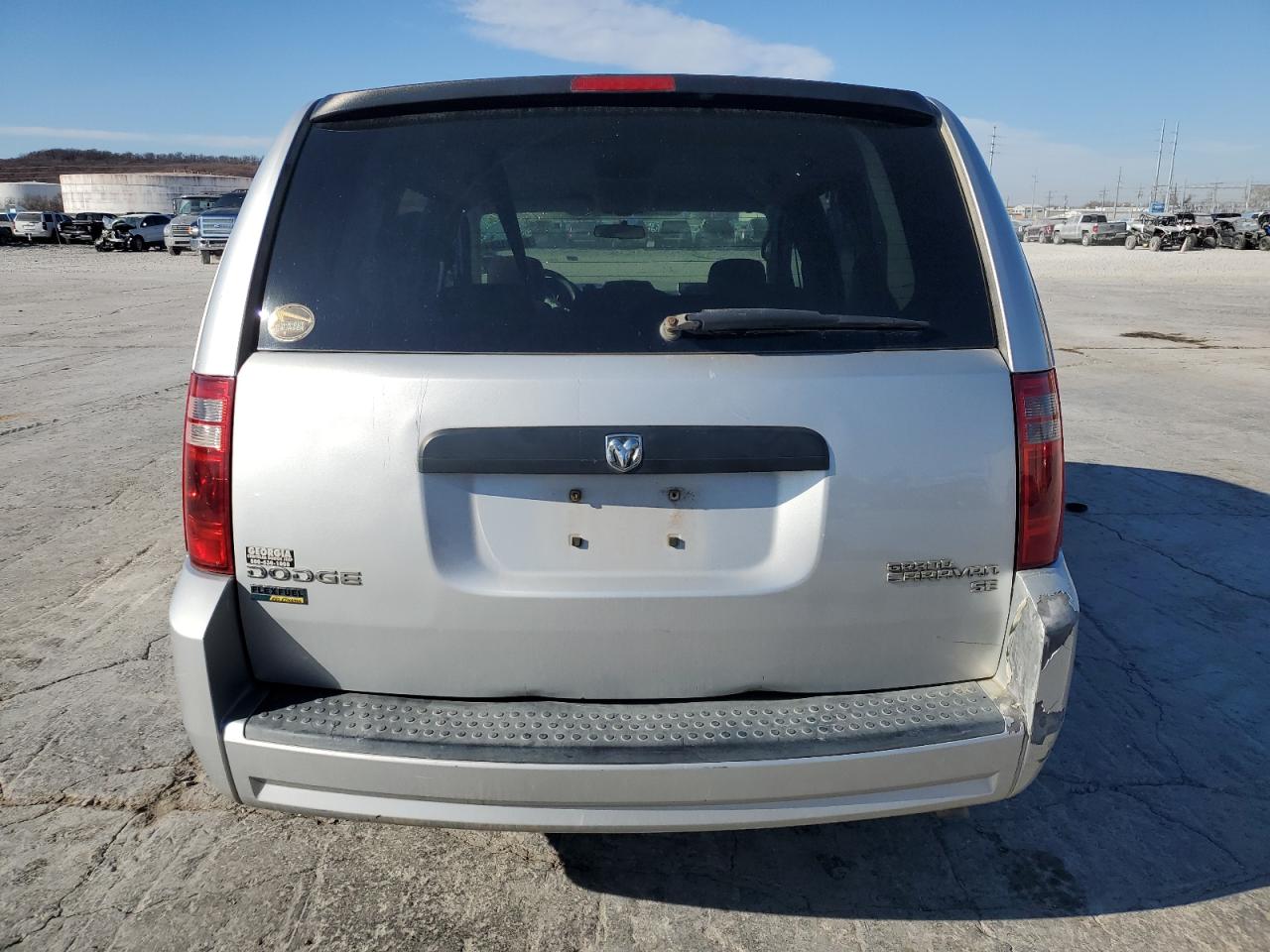 2009 Dodge Caravan VIN 1D8HN44E59B502751 Copart auction photo, front end / mechanical damage thumbnail 6