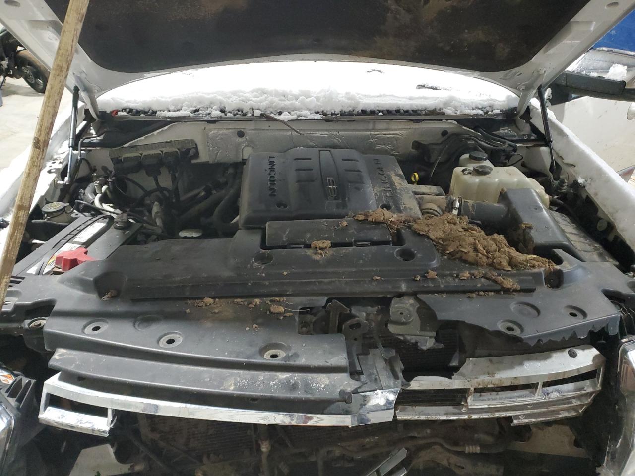 2012 Lincoln Navigator VIN 5LMJJ3J55CEL07287 Copart auction photo, front end damage thumbnail 12