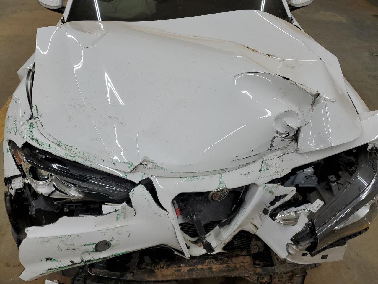 2021 Alfa Romeo Giulia VIN ZARFANAN1M7648643 Copart auction photo, all over / mechanical damage thumbnail 13