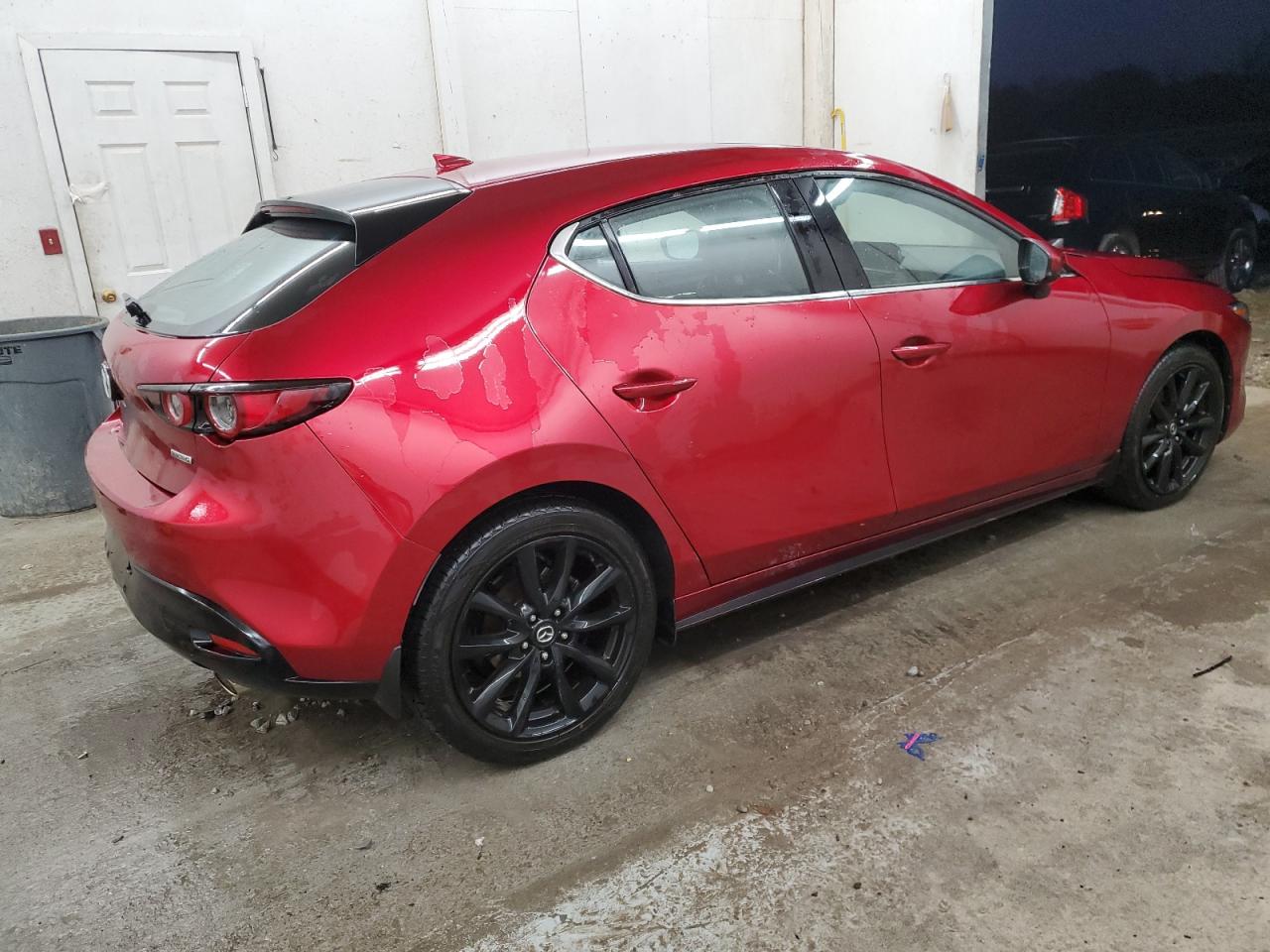2019 Mazda 3 VIN JM1BPBNM8K1138412 Copart auction photo, stripped damage thumbnail 3