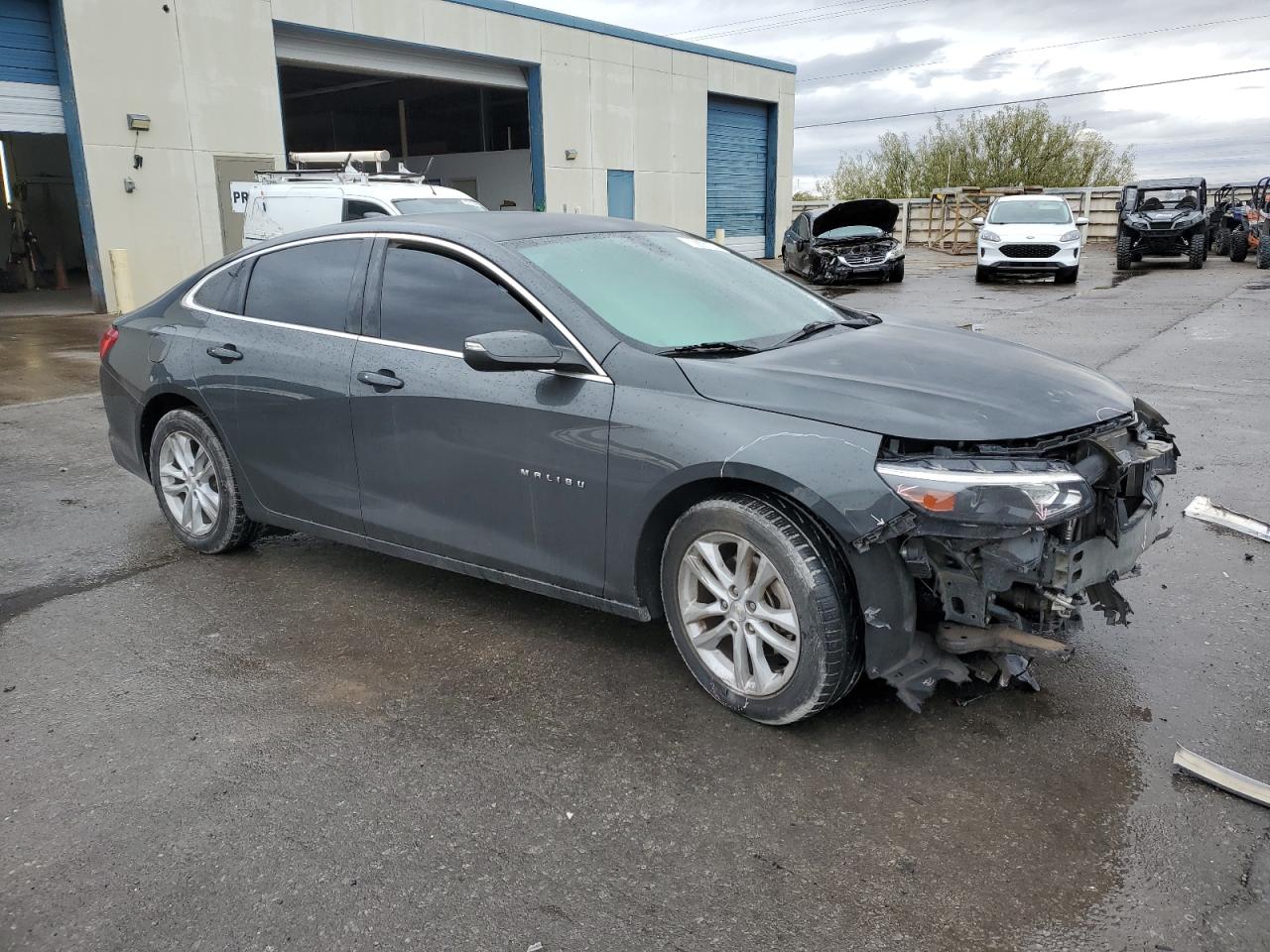 2018 Chevrolet Malibu VIN 1G1ZD5ST6JF138228 Copart auction photo, front end damage thumbnail 4