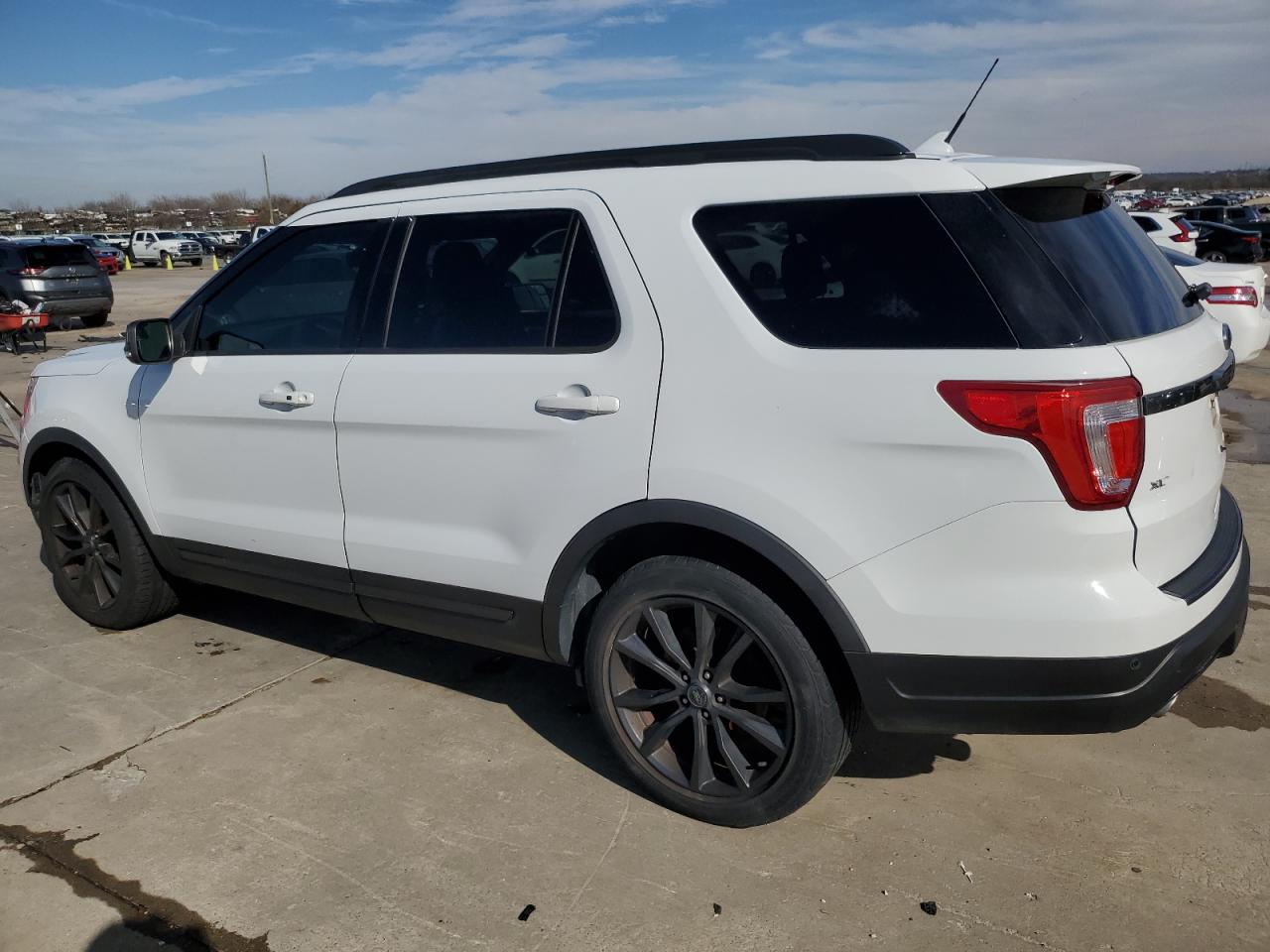 2018 Ford Explorer VIN 1FM5K7D89JGC26941 Copart auction photo, front end damage thumbnail 2