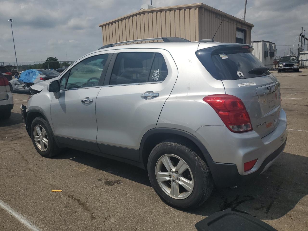 2017 Chevrolet Trax VIN KL7CJPSB9HB136349 Copart auction photo, front end / mechanical damage thumbnail 2