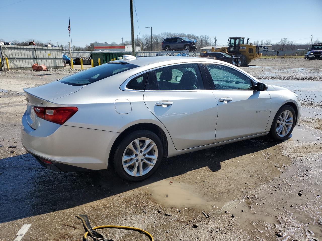 2017 Chevrolet Malibu VIN 1G1ZE5ST1HF200593 Copart auction photo, front end / side damage thumbnail 3