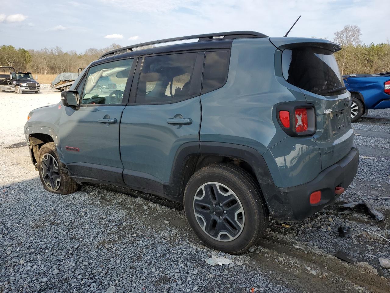 2016 Jeep Renegade VIN ZACCJBCT1GPD71846 Copart auction photo, side / front end damage thumbnail 2