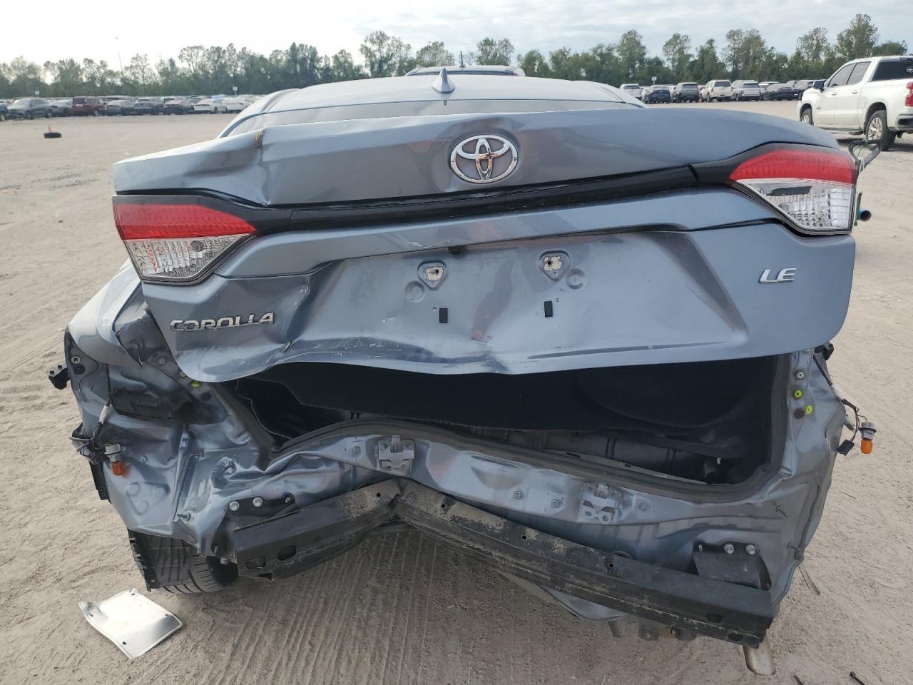 2021 Toyota Corolla VIN 5YFEPMAE3MP249763 Copart auction photo, front end / rear end damage thumbnail 6