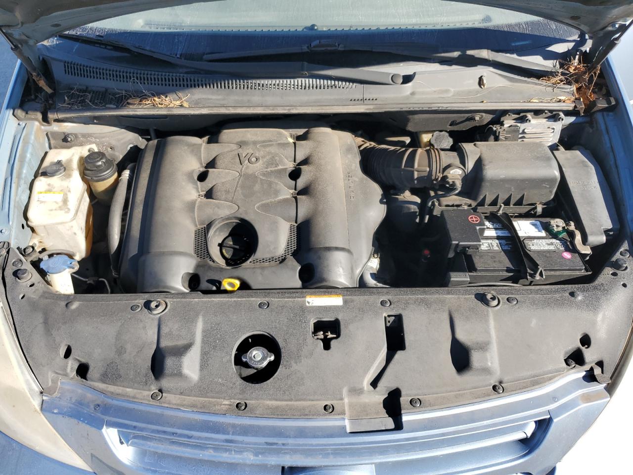 2008 KIA Sedona VIN KNDMB233386222179 Copart auction photo, front end / side damage thumbnail 12