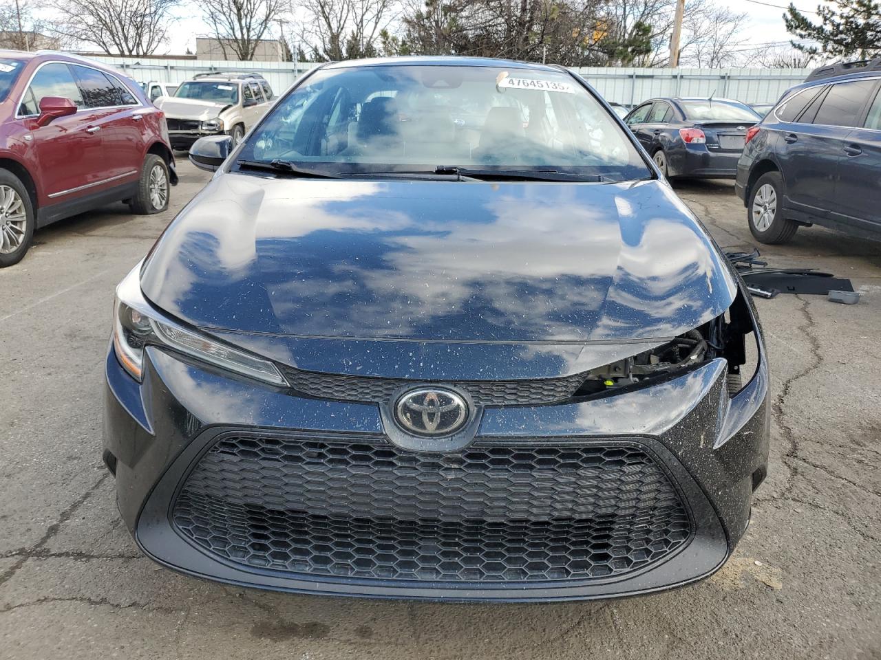 2020 Toyota Corolla VIN 5YFVPRAE9LP096012 Copart auction photo, rejected repair damage thumbnail 5