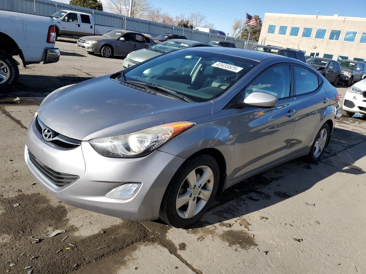 2013 Hyundai Elantra VIN KMHDH4AE4DU012996