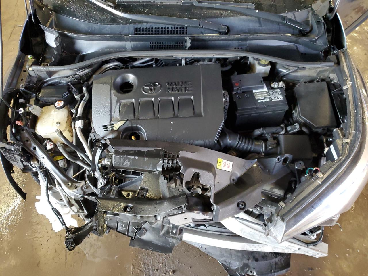 2018 Toyota C-HR VIN NMTKHMBX7JR060924 Copart auction photo, front end damage thumbnail 12