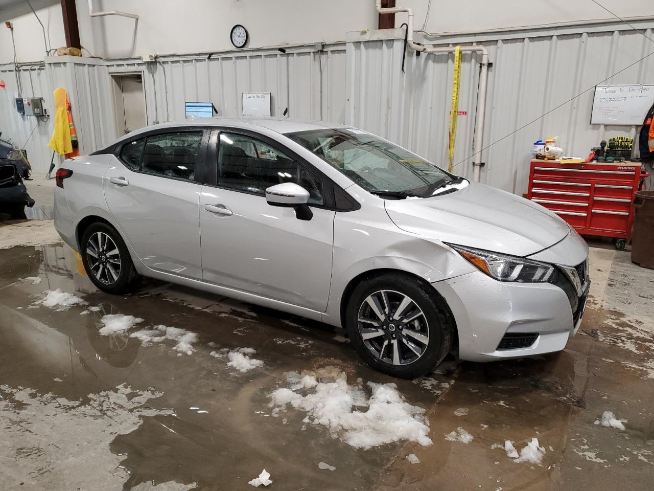 2021 Nissan Versa VIN 3N1CN8EV7ML876920 Copart auction photo, front end / rear end damage thumbnail 4