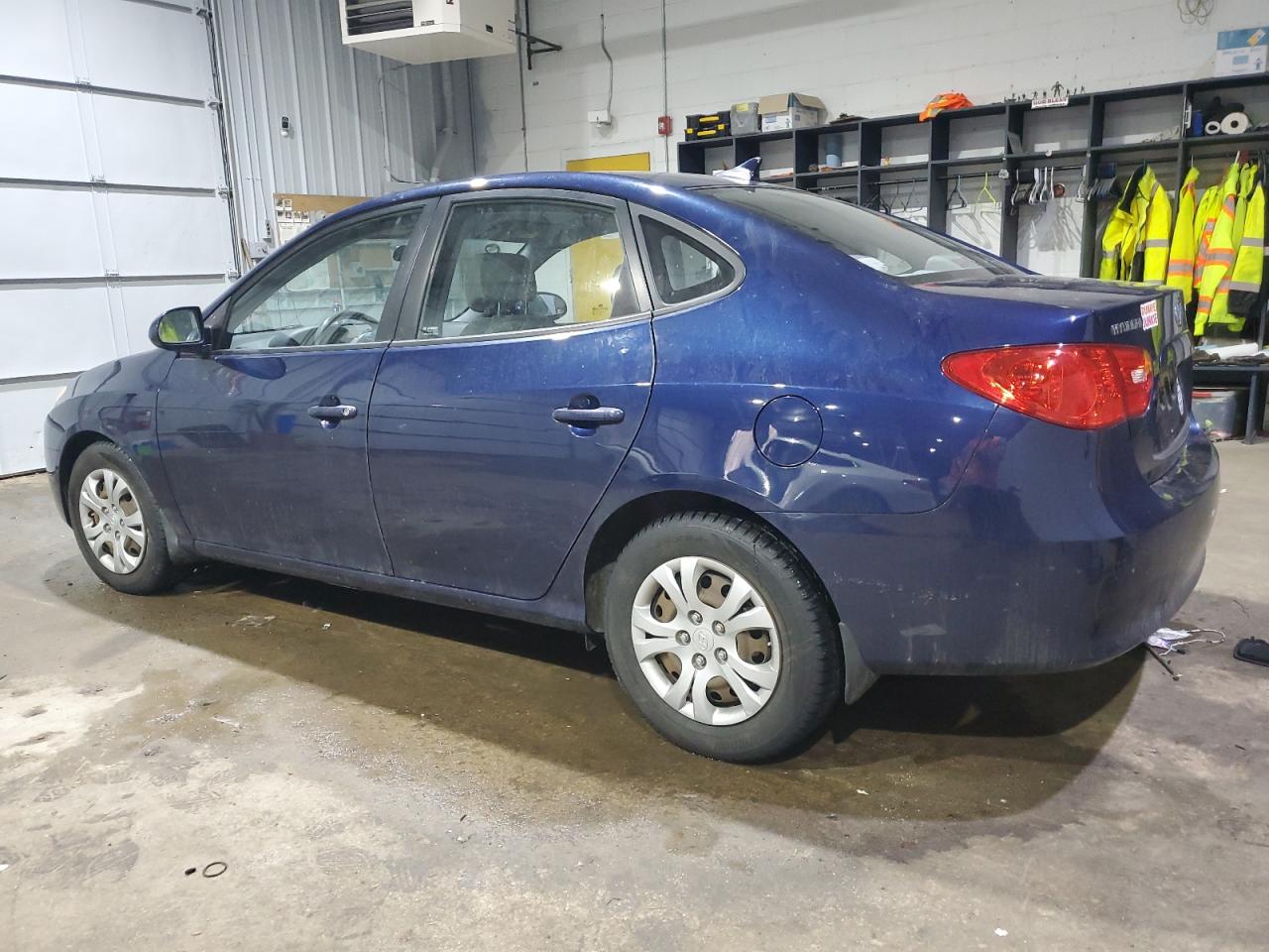 2009 Hyundai Elantra VIN KMHDU46D99U718154 Copart auction photo, front end / minor dent/scratches damage thumbnail 2