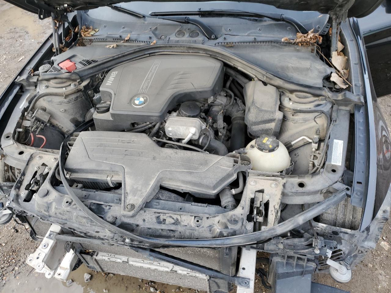 2015 BMW 4er VIN WBA4A5C5XFGK15868 Copart auction photo, all over damage thumbnail 11