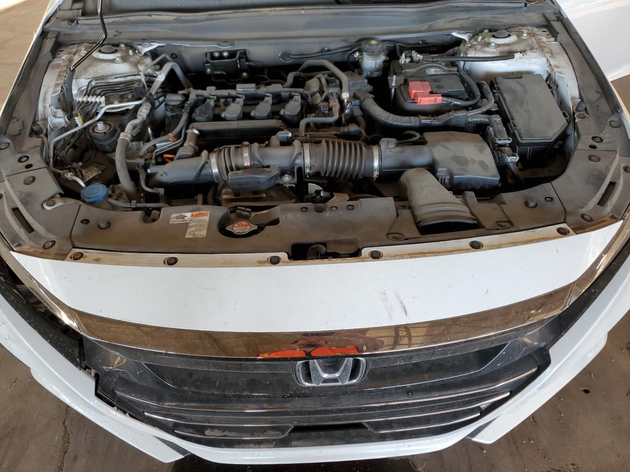 2022 Honda Accord VIN 1HGCV1F34NA017053 Copart auction photo, side / front end damage thumbnail 11