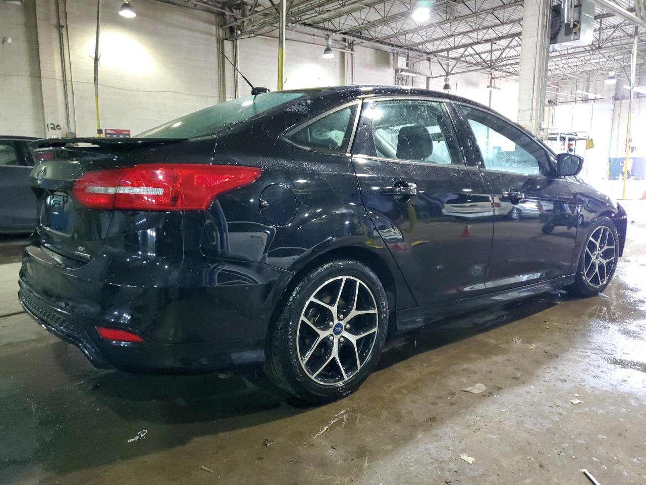 2016 Ford Focus VIN 1FADP3F21GL262339 Copart auction photo, front end / side damage thumbnail 3