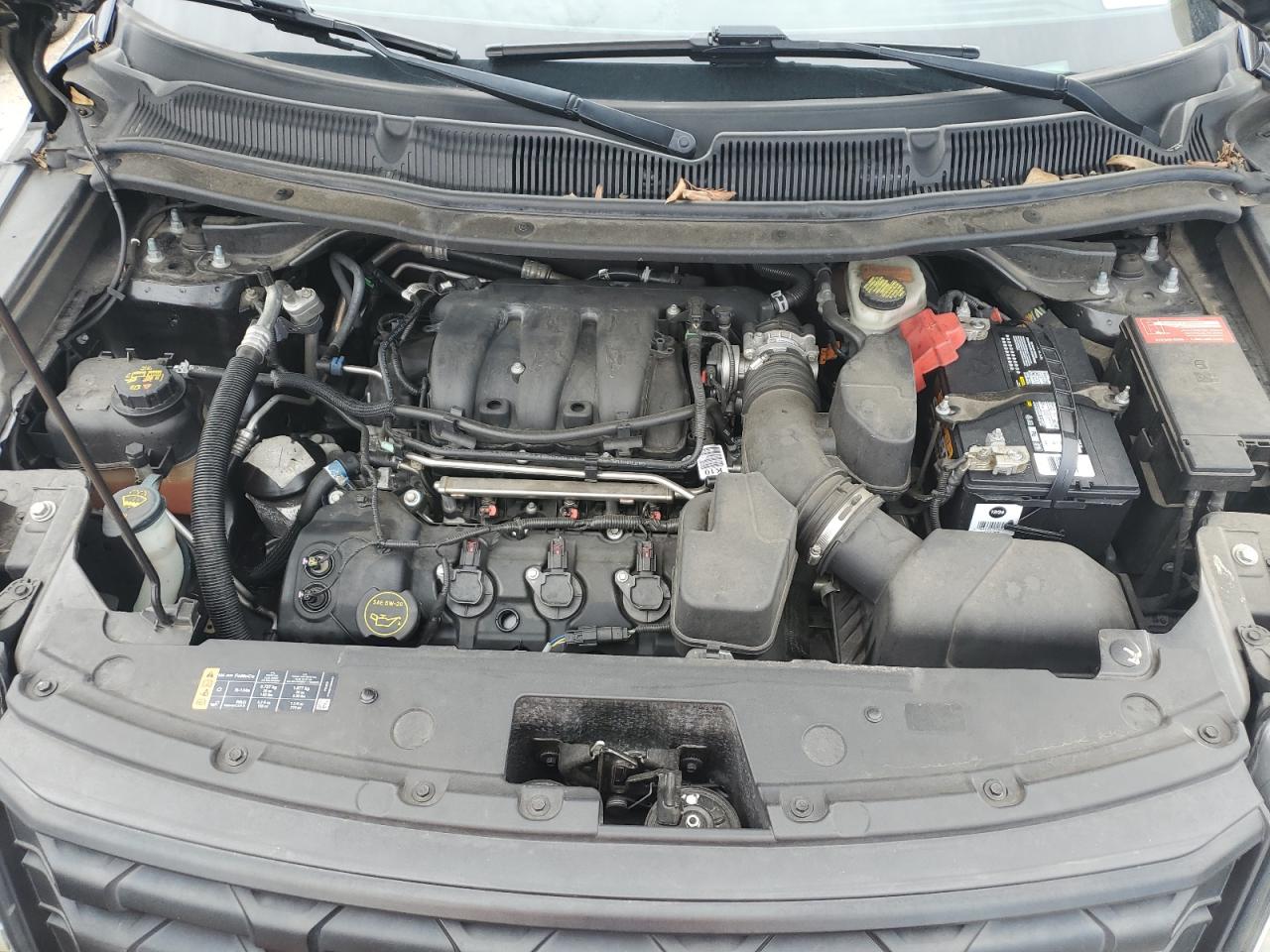2016 Ford Explorer VIN 1FM5K8AR1GGC92055 Copart auction photo, front end damage thumbnail 12