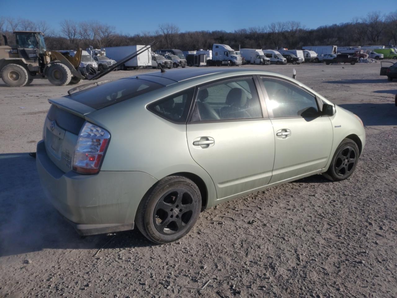 2008 Toyota Prius VIN JTDKB20U887713698 Copart auction photo, side / undercarriage damage thumbnail 3