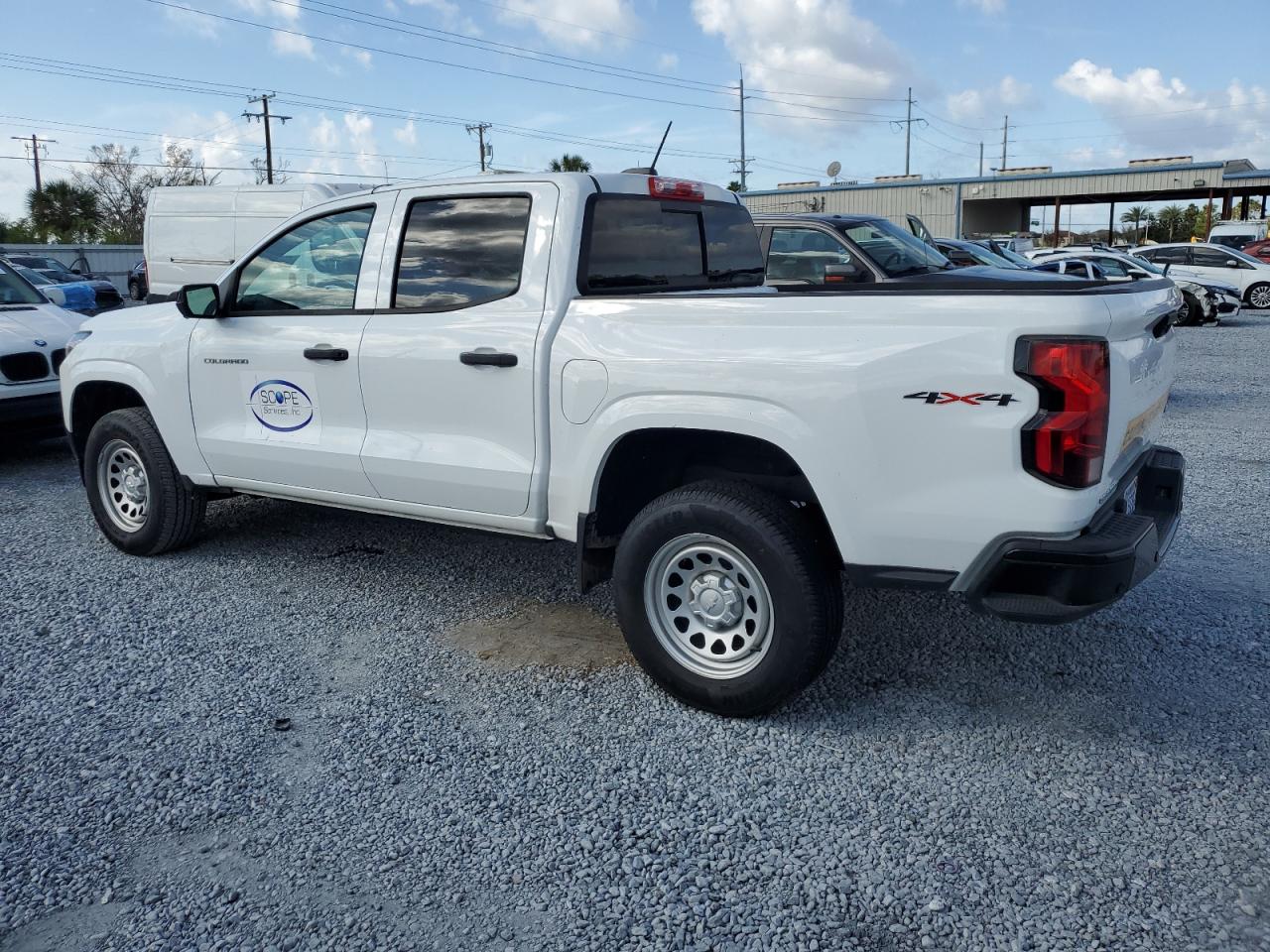 2023 Chevrolet Colorado VIN 1GCGTBEC2P1187993 Copart auction photo, water/flood damage thumbnail 2