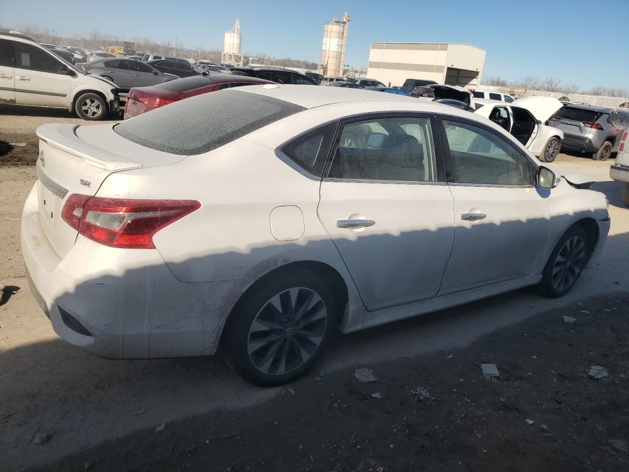 2019 Nissan Sentra VIN 3N1AB7AP7KY427254 Copart auction photo, front end damage thumbnail 3